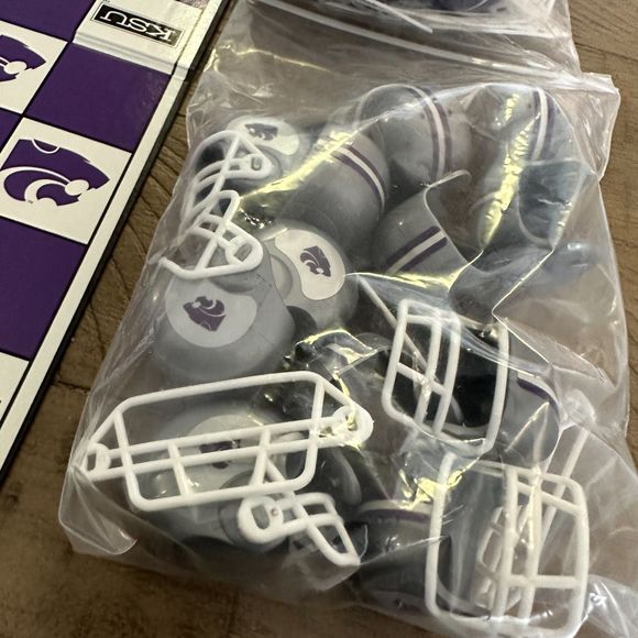 Kansas State college football helmet checkers - Vintage (1994) - Picture 2 of 8